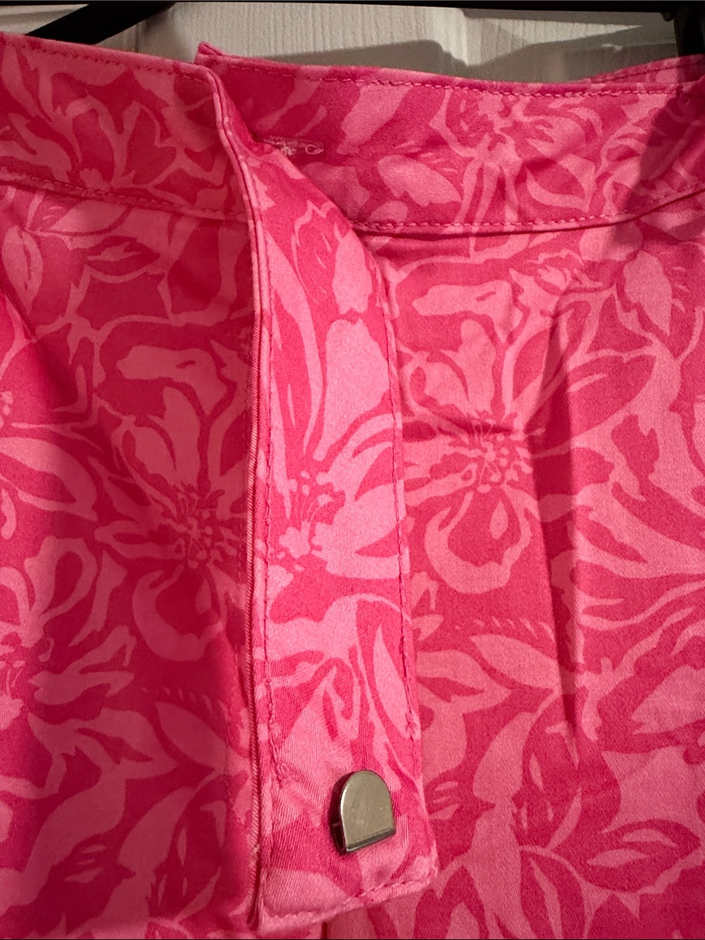 Worthington Pink Patterned Wide-Leg Pants plus size 18w vacation / report wear - Picture 6 of 8